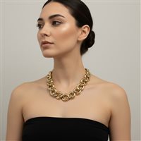 Cuneo - Corso Nizza 11 - Collier Goldside Femme in Or CL.GS0009 - CL.GS0009